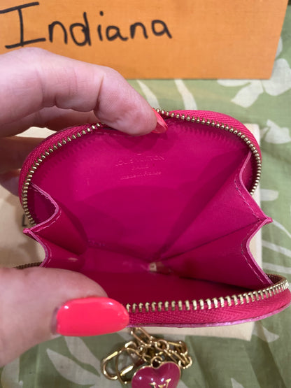 Vernis Porte Monnaie Heart Coin Purse/Bag Charm