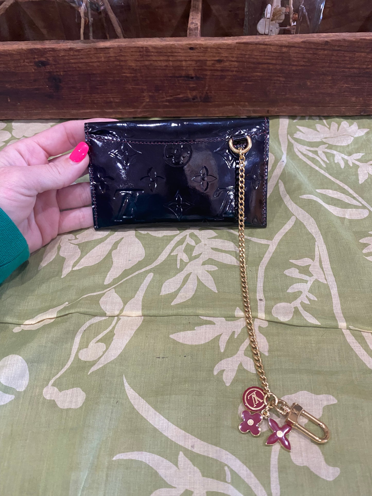 Vernis Envelope Plate Pouch (black)