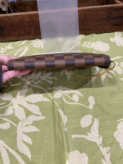 Bucket Pouch PM in DE print-comes with original wristlet strap