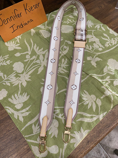 NEW Jacquard Adjustable Bandouliere Strap