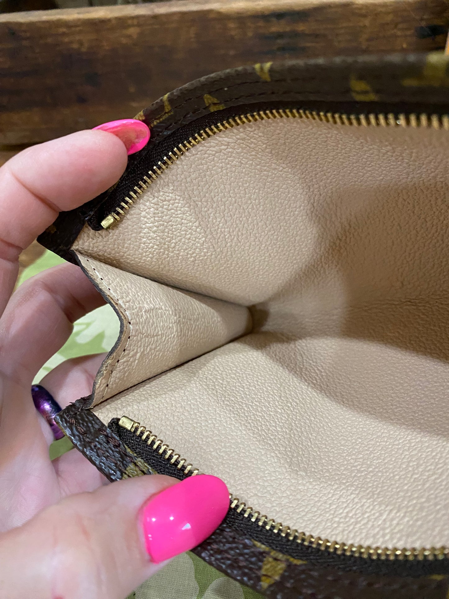 Bucket Pouch PM- comes with original wristlet strap