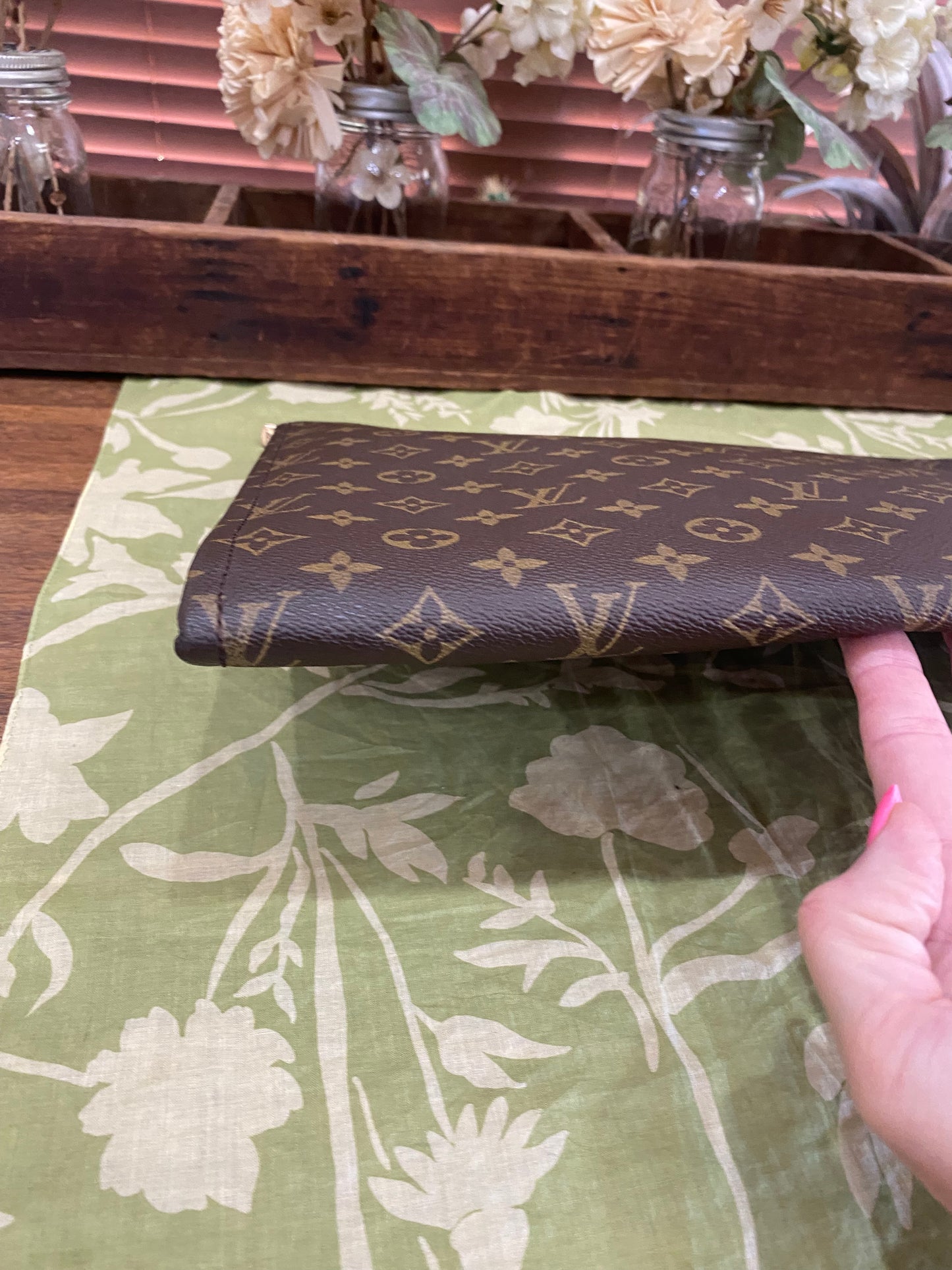 Vintage Porte Document Portfolio Clutch