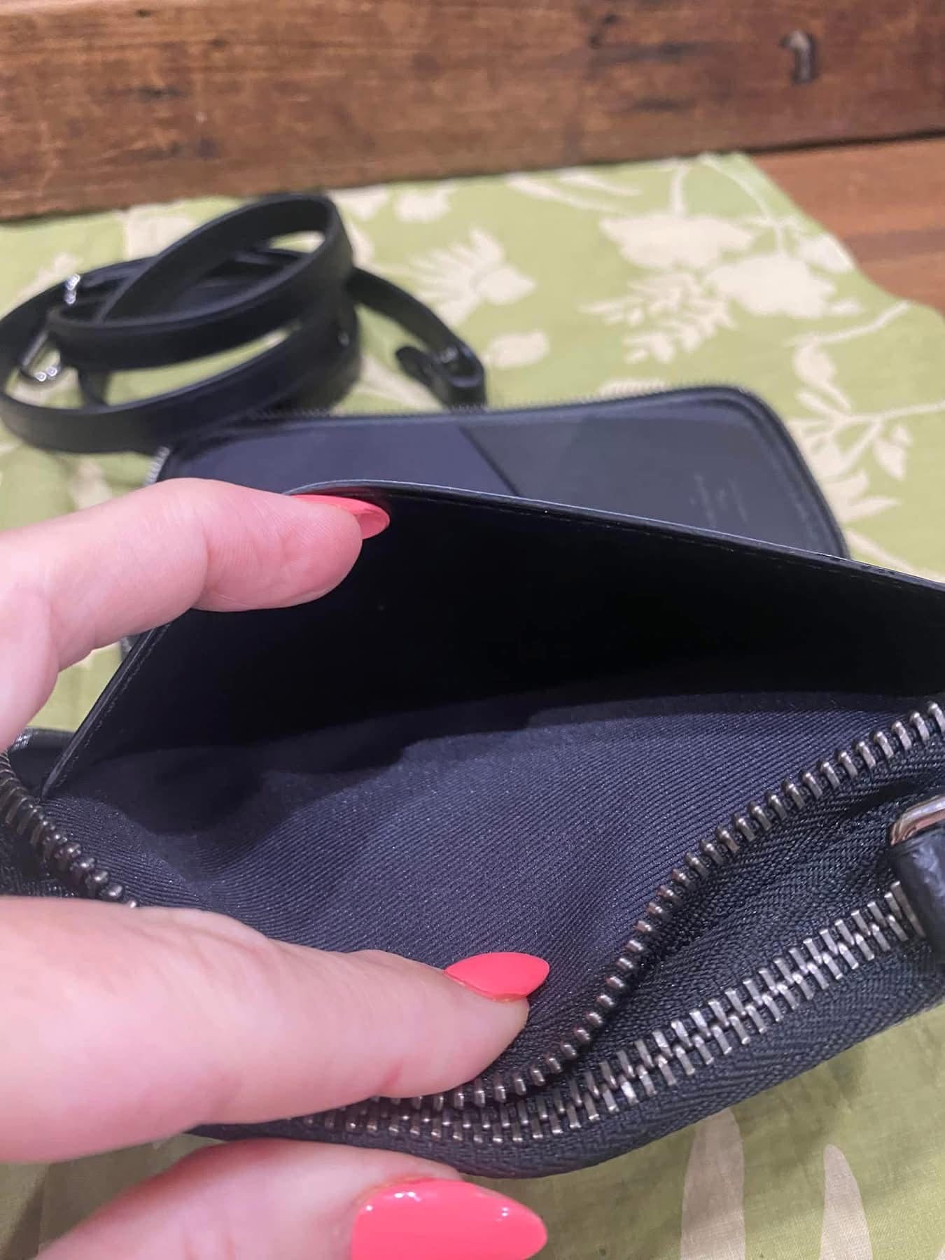 Reverse Monogram Eclipse Double Phone Pouch