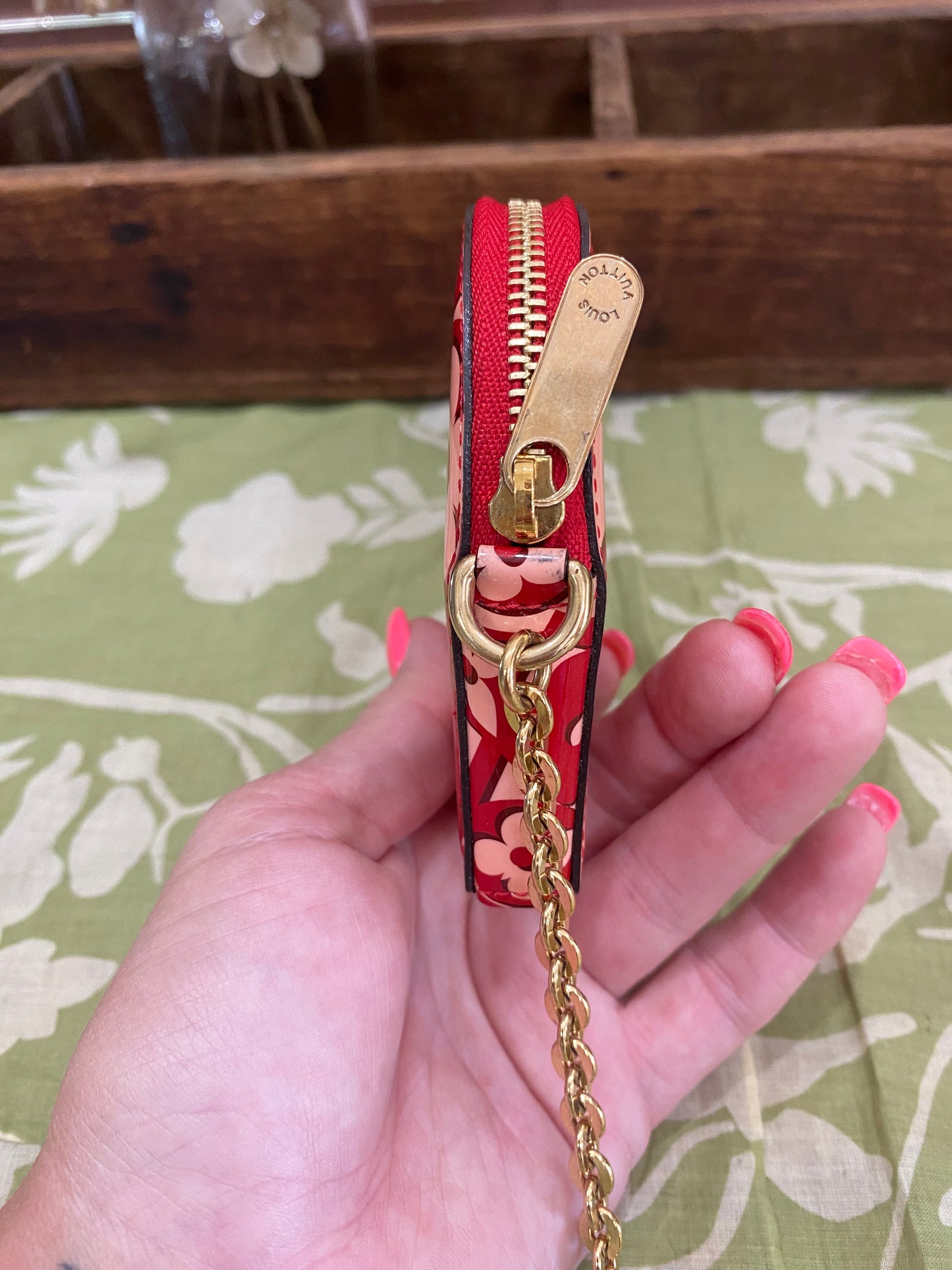 Vernis Sweet Porte Monnaie Coer Heart Coin Purse/Bag Charm