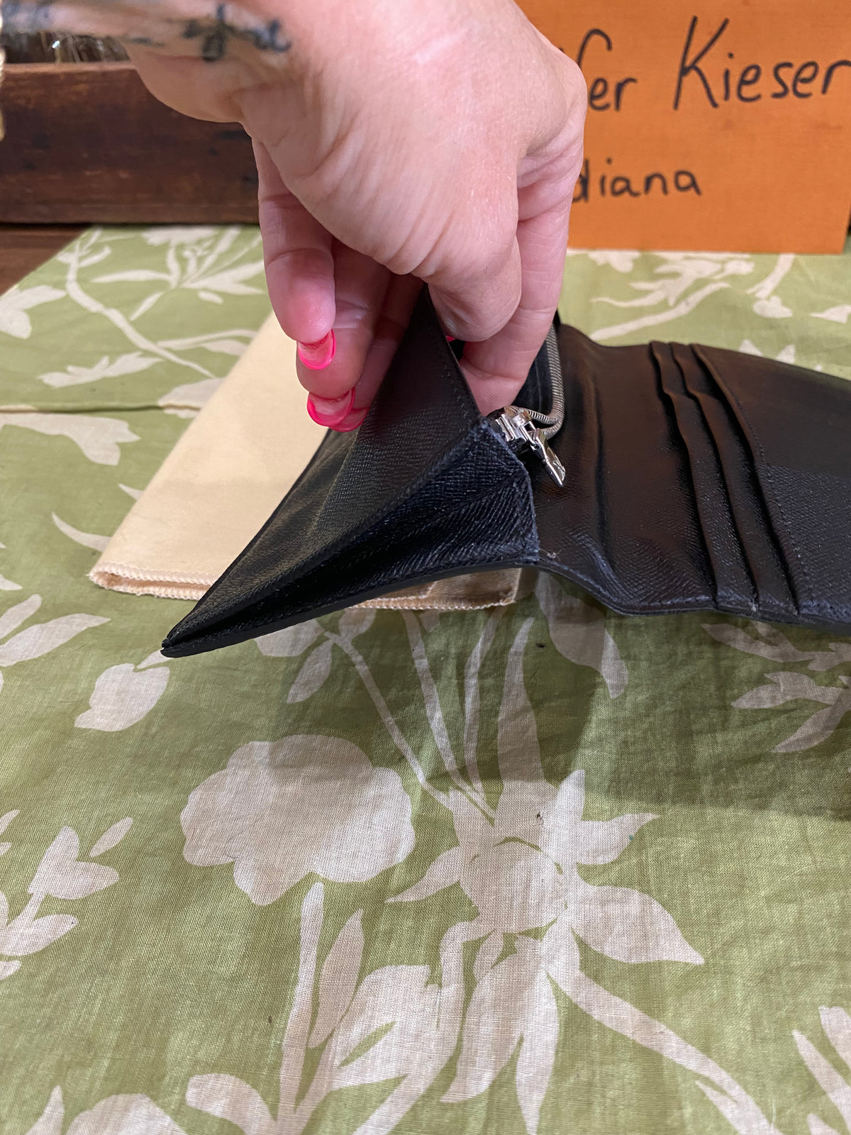 Brazza Wallet in Graphite