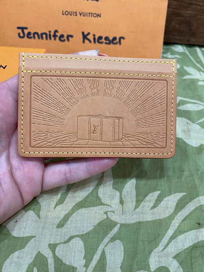 Vachetta Porte Cartes Voyage Credit Card Case