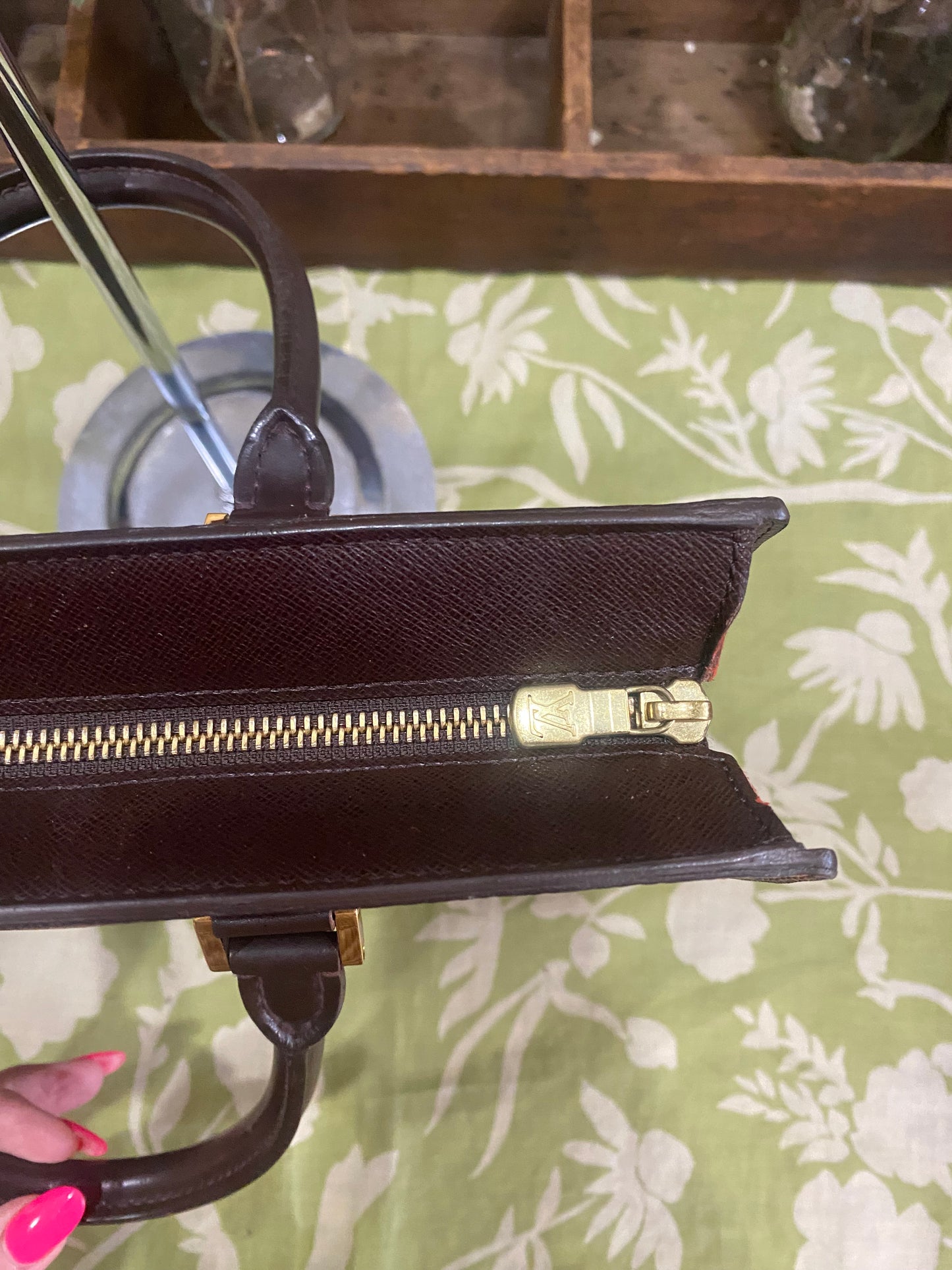 Venice PM Sac Plat in Damier Ebene