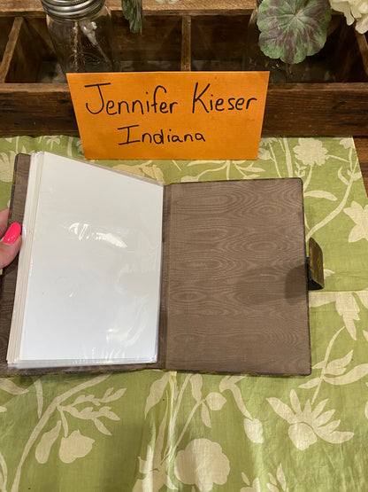 Vintage Photo Album GM