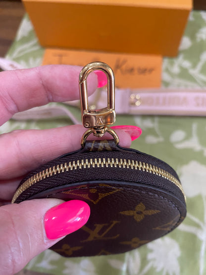 NEW Jacquard Removable Adjustable Strap and Coin Pouch