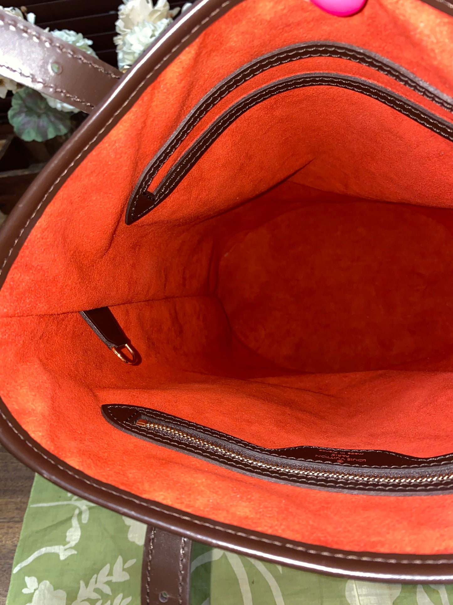 Bucket Bag GM Damier Ebene