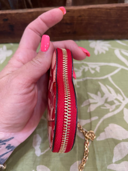 Vernis Sweet Porte Monnaie Coer Heart Coin Purse/Bag Charm