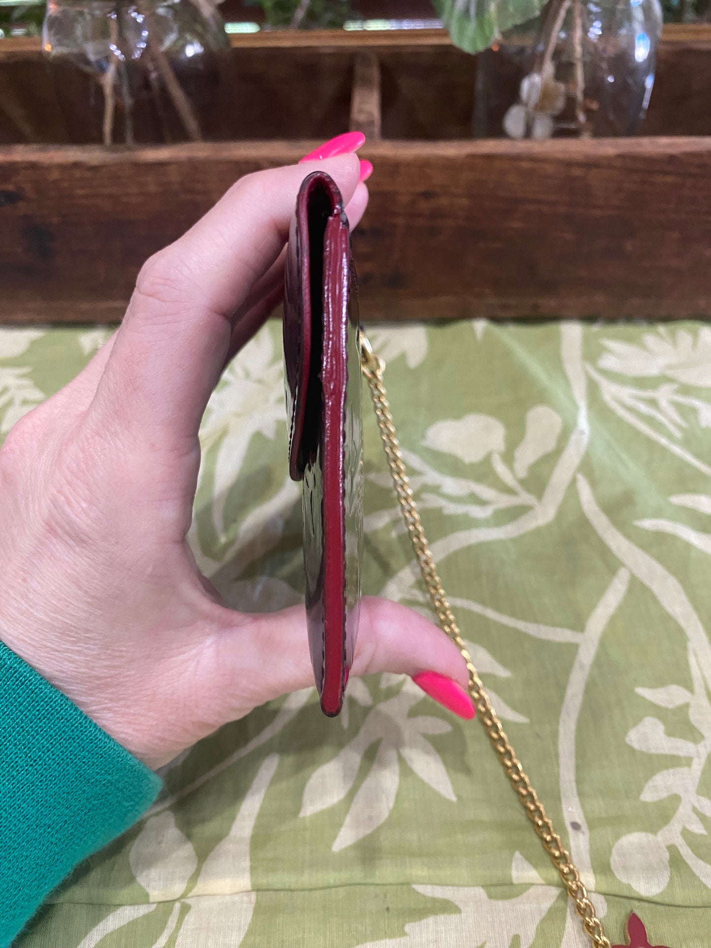 Vernis Envelope Plate Pouch (black)