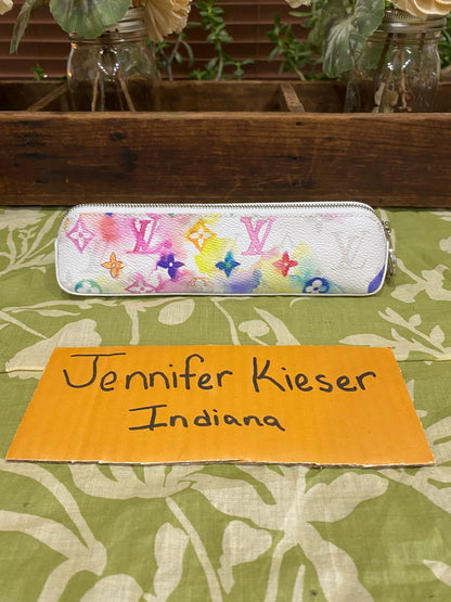 NEW Elizabeth Watercolor Pencil Case