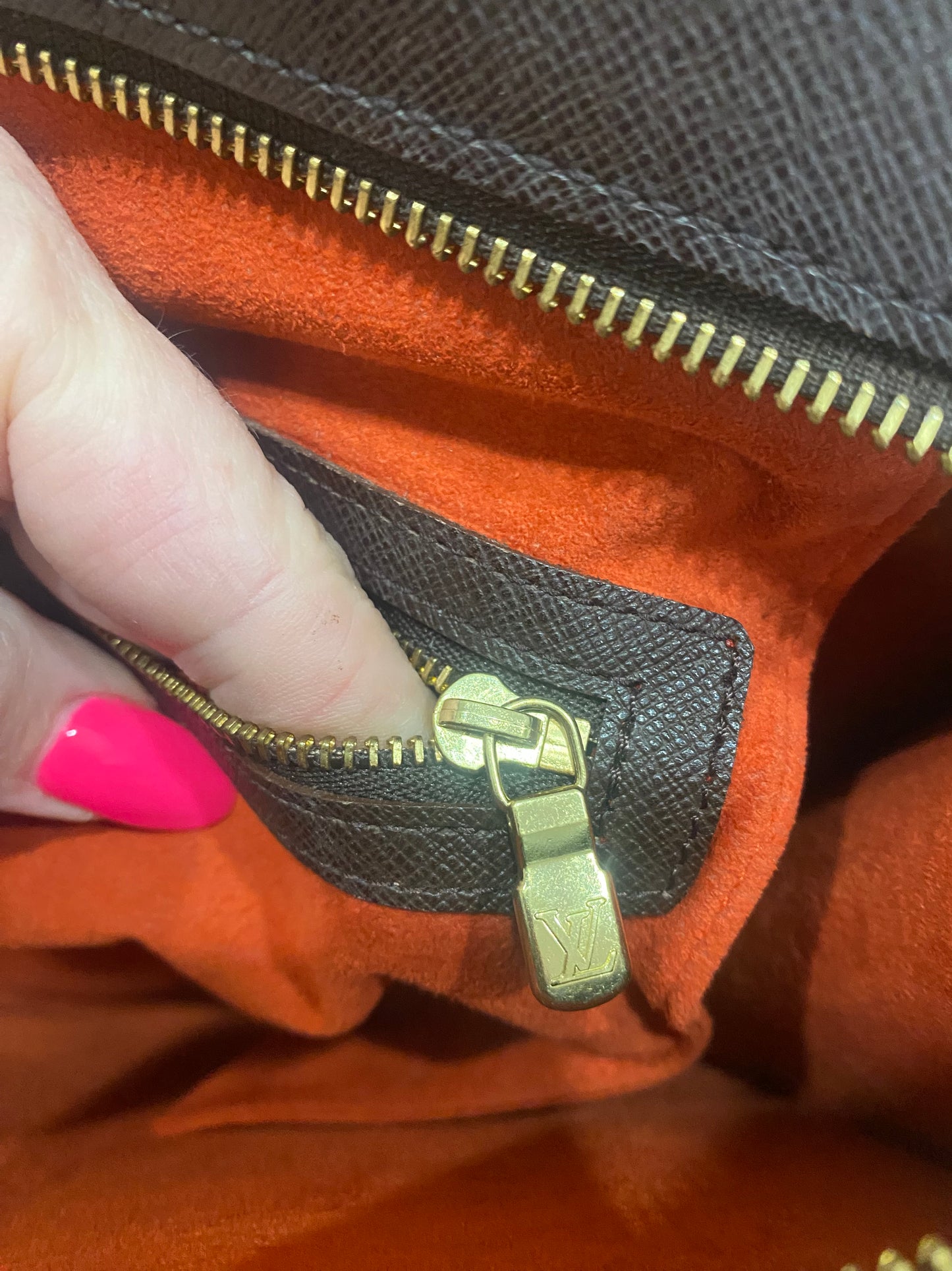 Venice PM Sac Plat in Damier Ebene