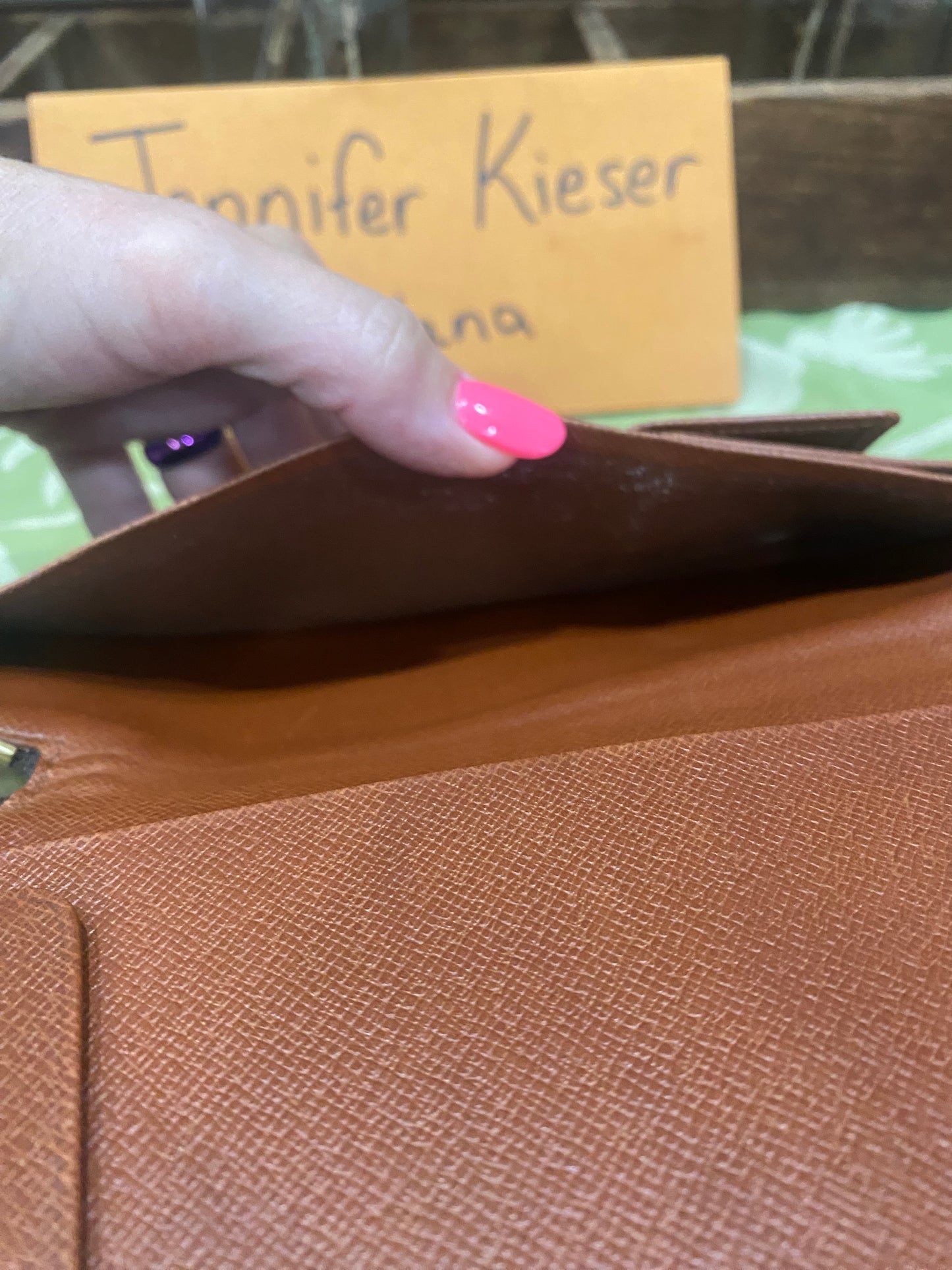 Daily Organizer Long Wallet