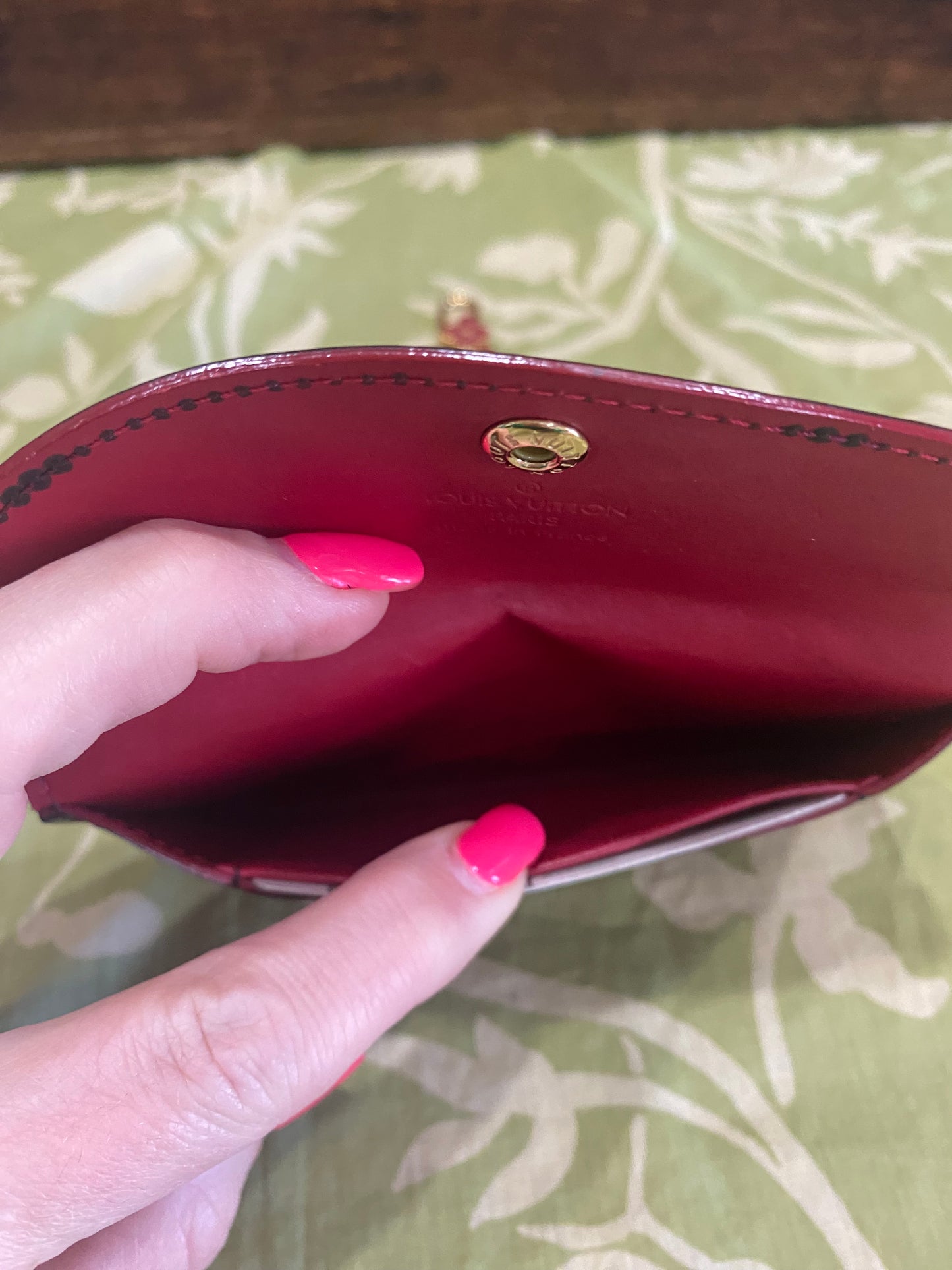 Vernis Envelope Plate Pouch (black)