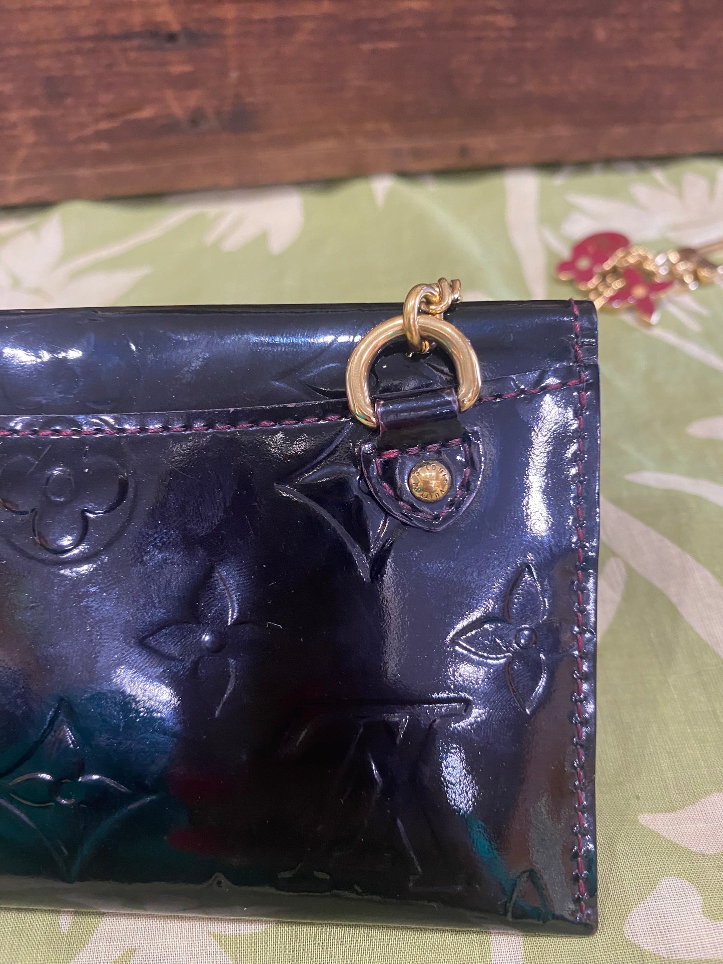 Vernis Envelope Plate Pouch (black)