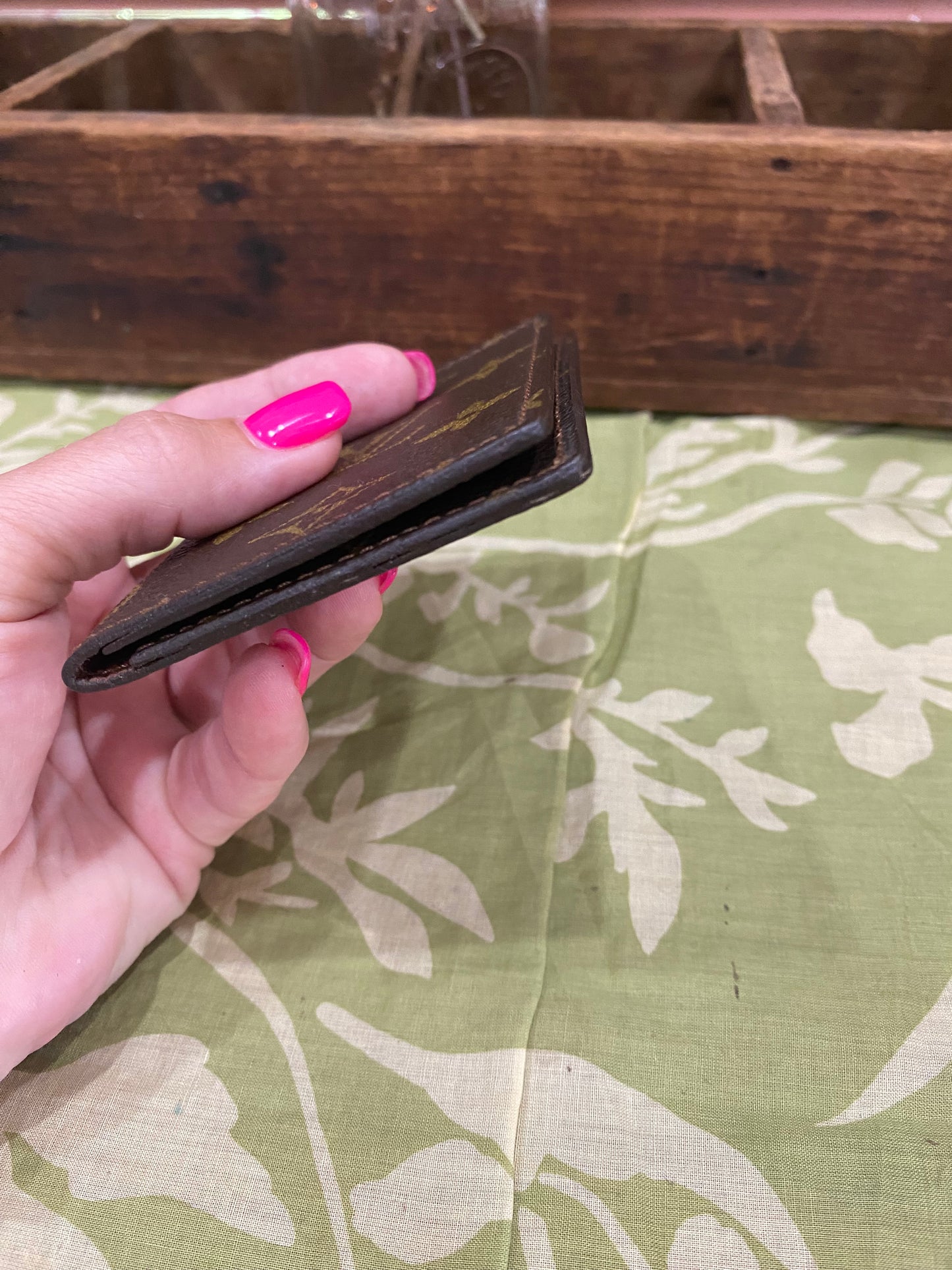 Vintage Credit Card Holder/Pocket Organizer