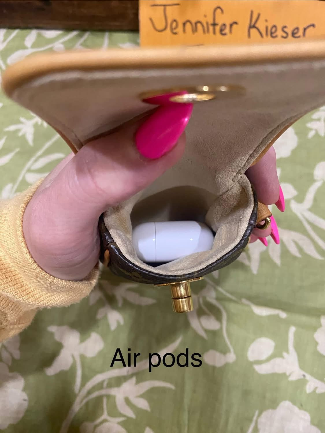 Pochette Tulum Key Ring/Coin Purse/Bag Charm