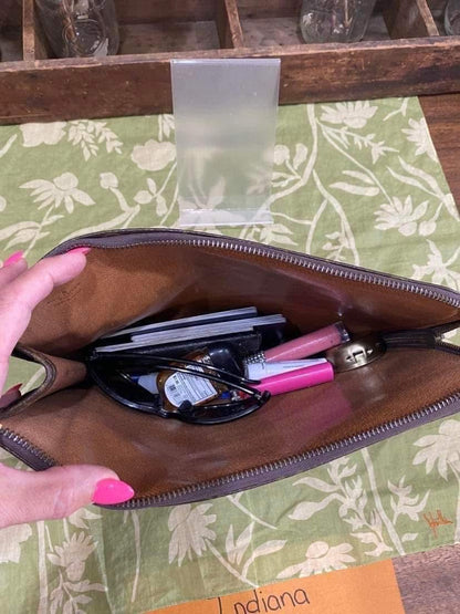 Vintage Porte Document Portfolio Clutch