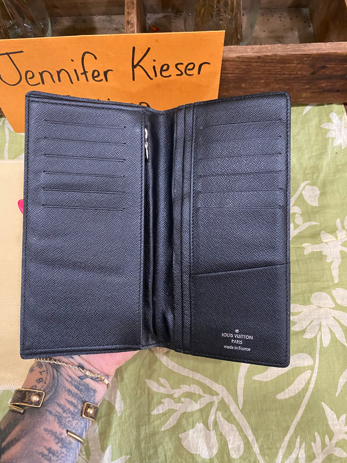 Brazza Wallet in Graphite