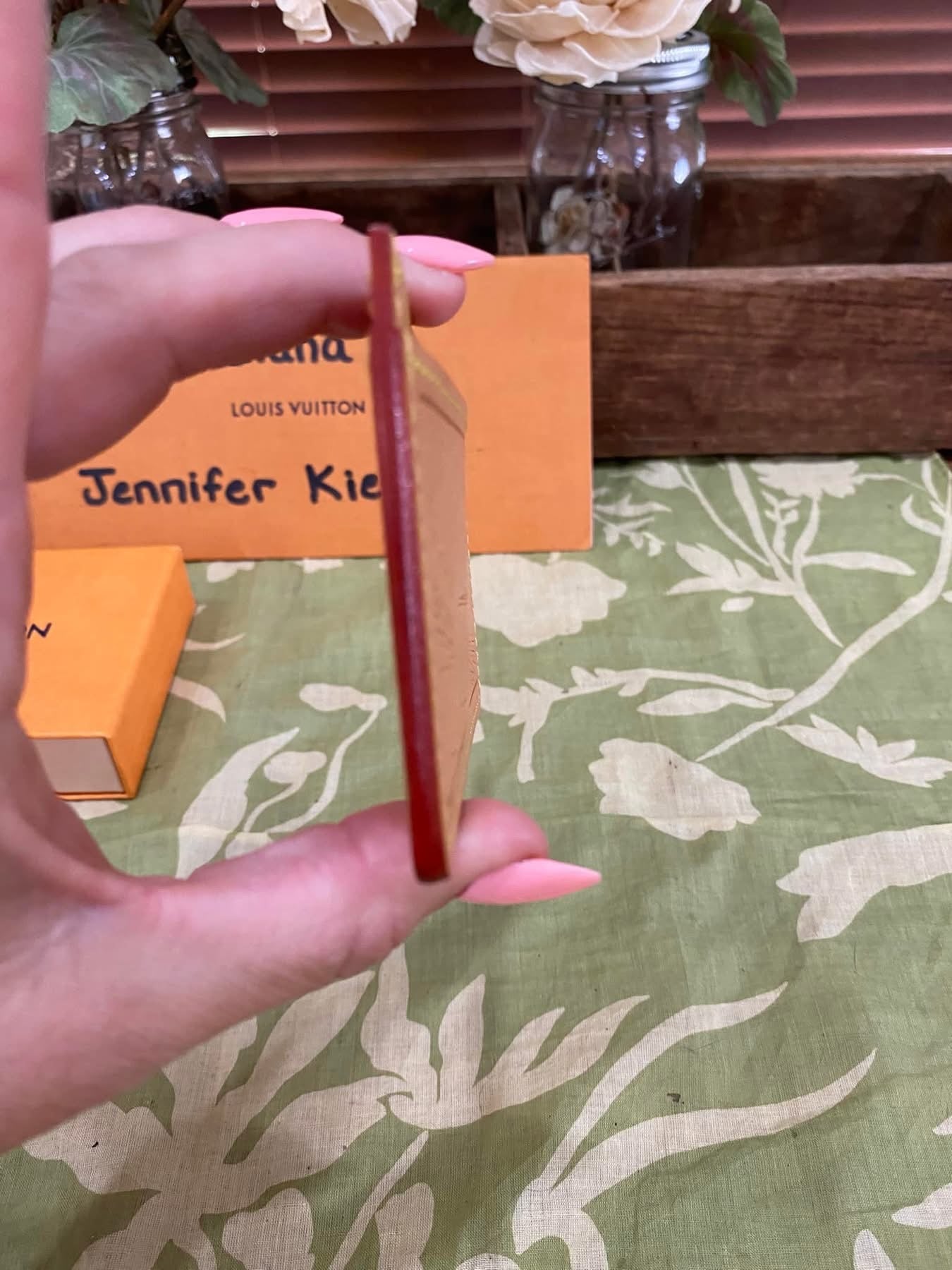 Vachetta Porte Cartes Voyage Credit Card Case