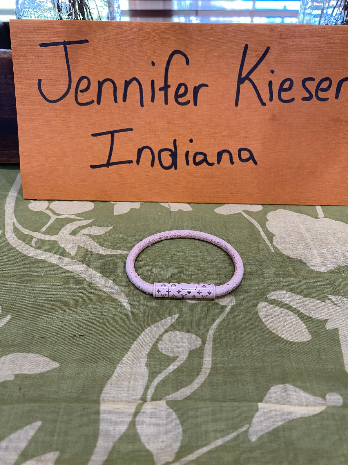 Pink Confidential Bracelet
