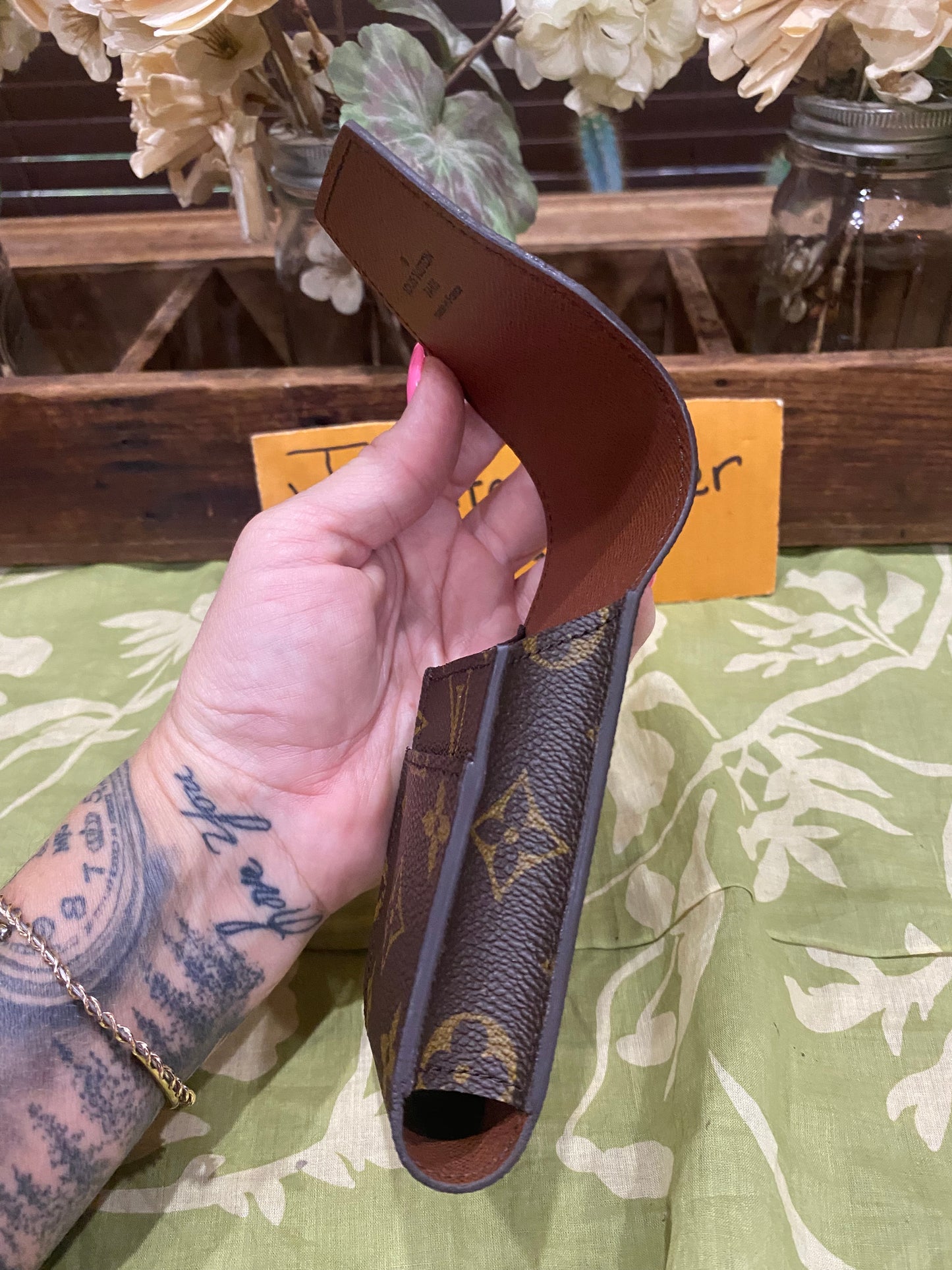 Cigarette Case(holds credit cards, lipstick, tampons, Kleenex..)