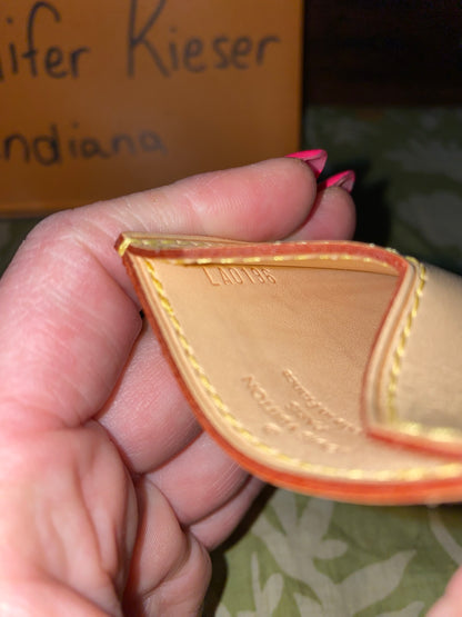 Vachetta Credit Card Case