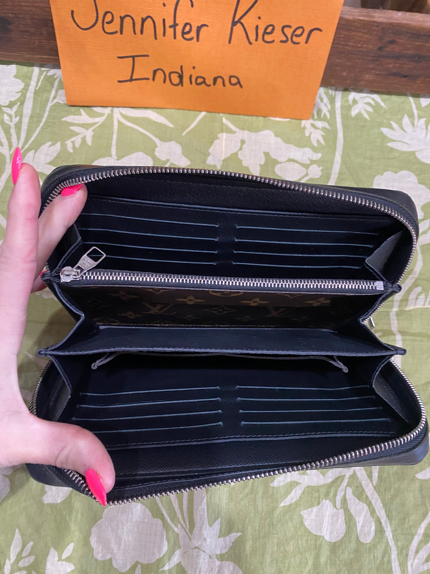 Zippy XL Macassar Long Wallet