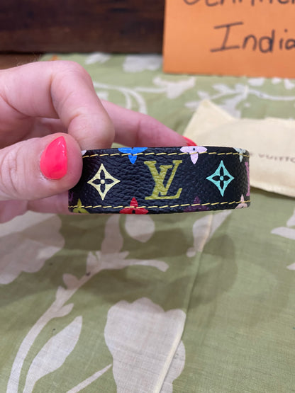 Multicolored Monogram Roppongi/VIP Snap Bracelet