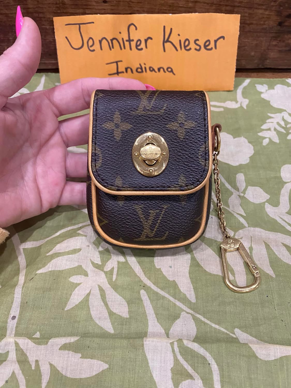 Pochette Tulum Key Ring/Coin Purse/Bag Charm