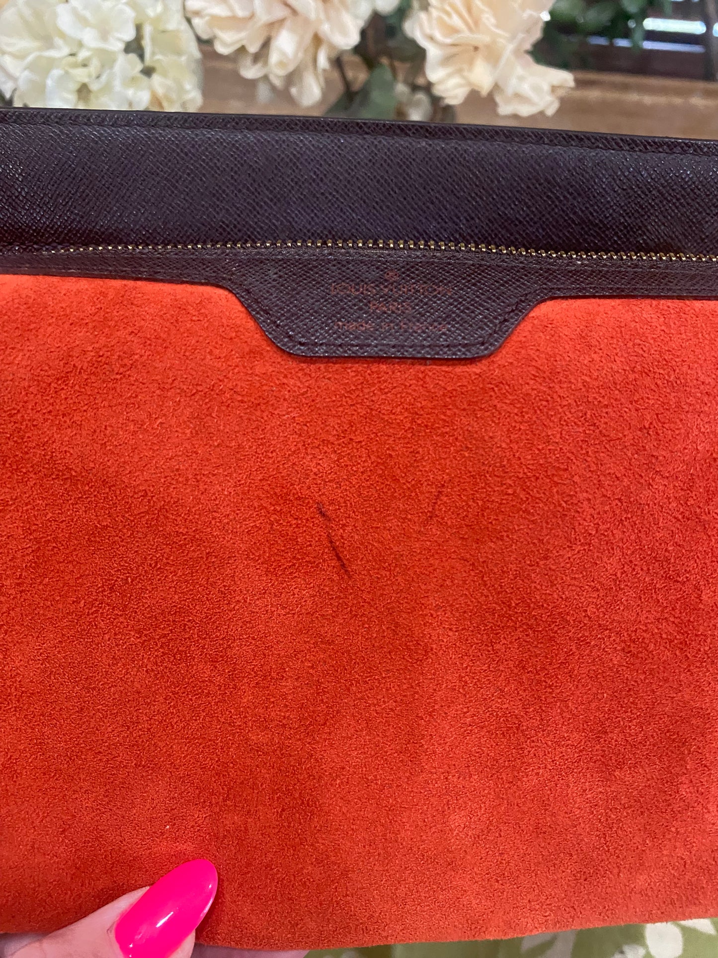 Venice PM Sac Plat in Damier Ebene