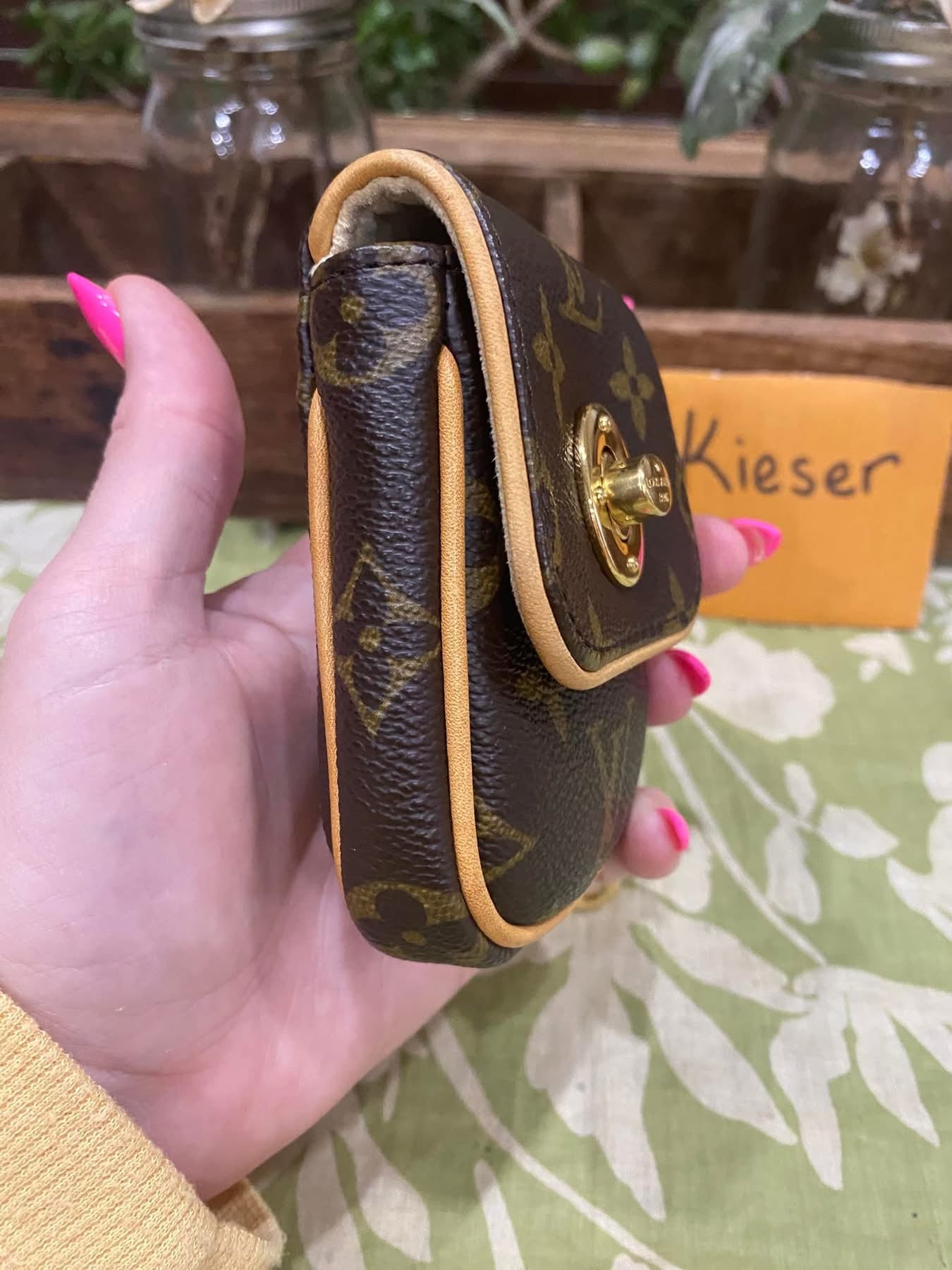 Pochette Tulum Key Ring/Coin Purse/Bag Charm