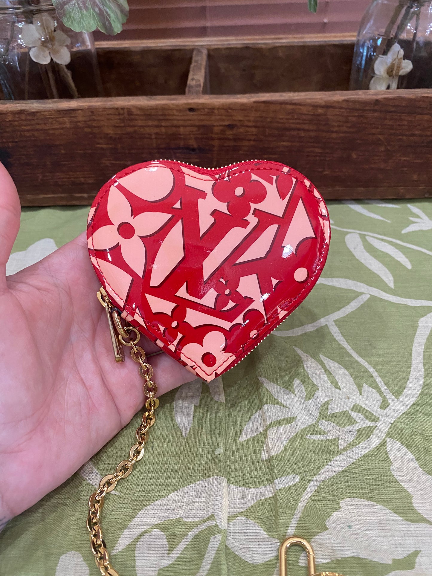 Vernis Sweet Porte Monnaie Coer Heart Coin Purse/Bag Charm