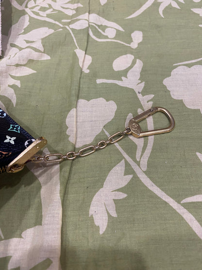 Black Multicolor Pochette Cles NM Key Pouch