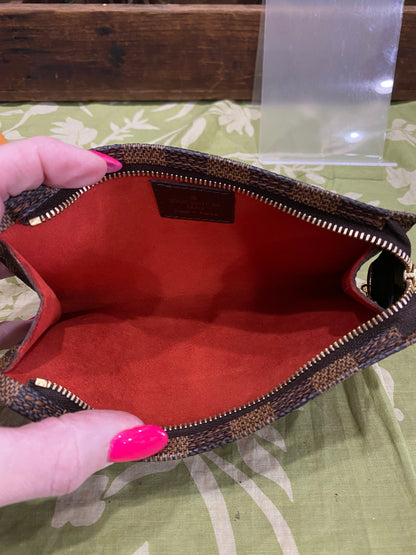 Bucket Pouch PM in DE print-comes with original wristlet strap