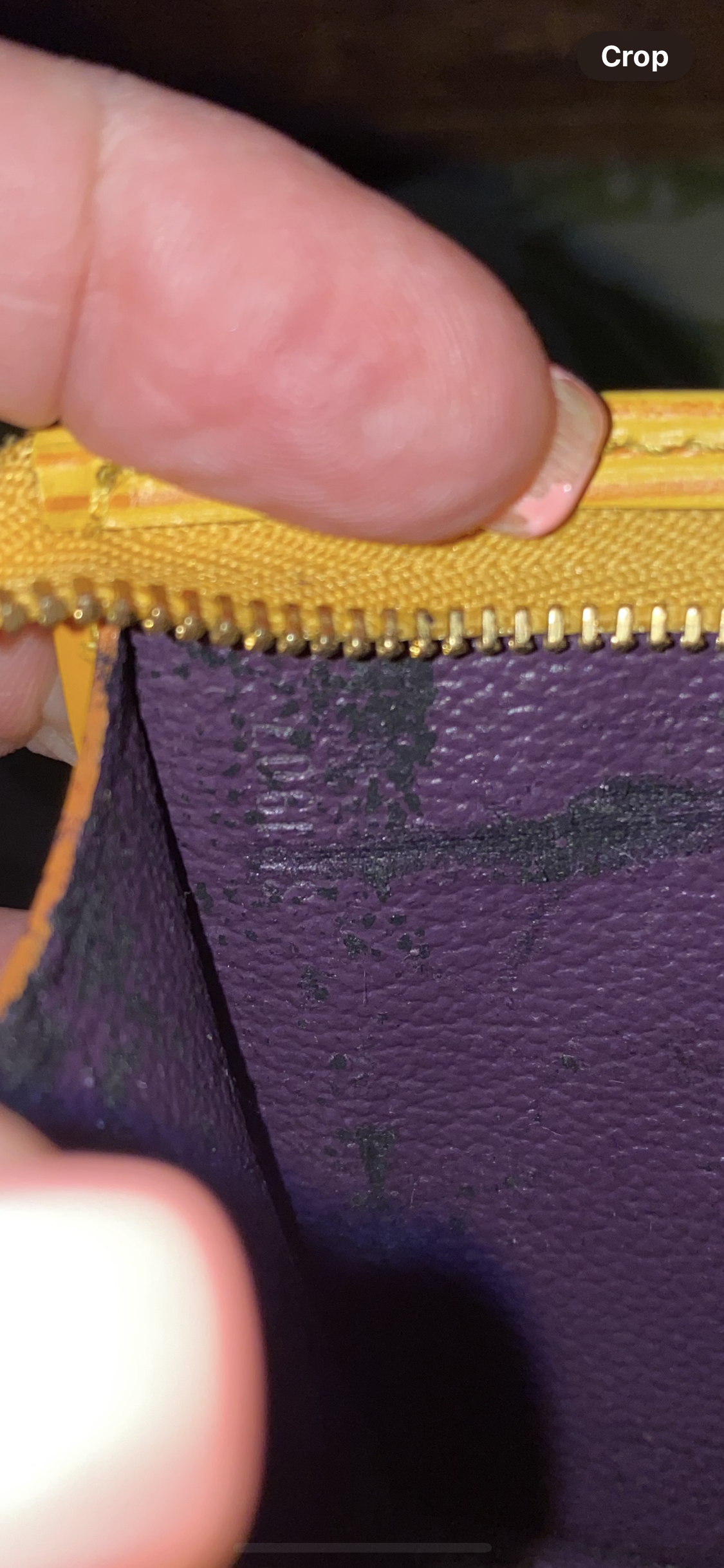 Toiletry 15 (Epi leather in Tassil Yellow)