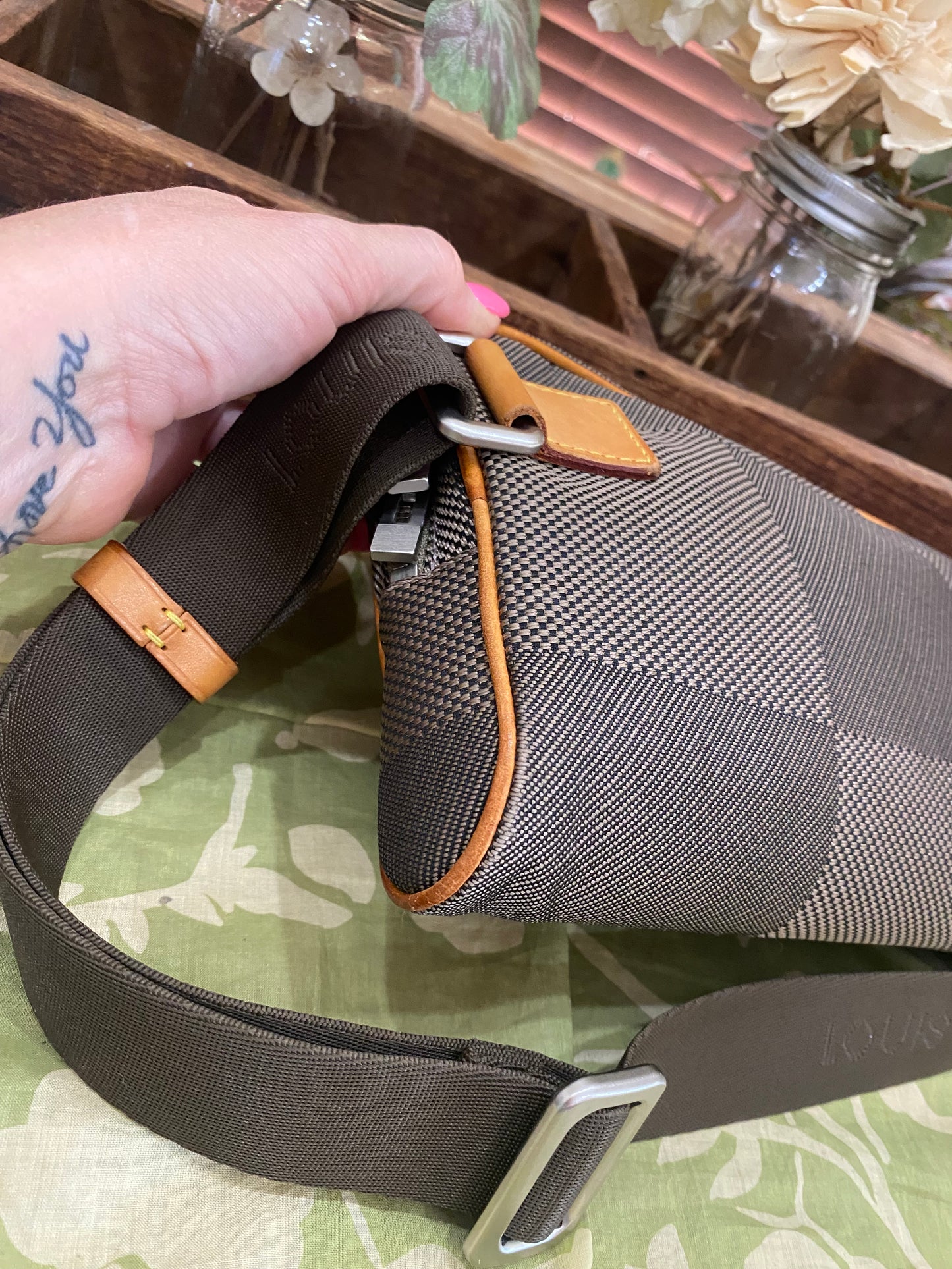 Damier Geant Acrobat Bum Bag/Belt Bag