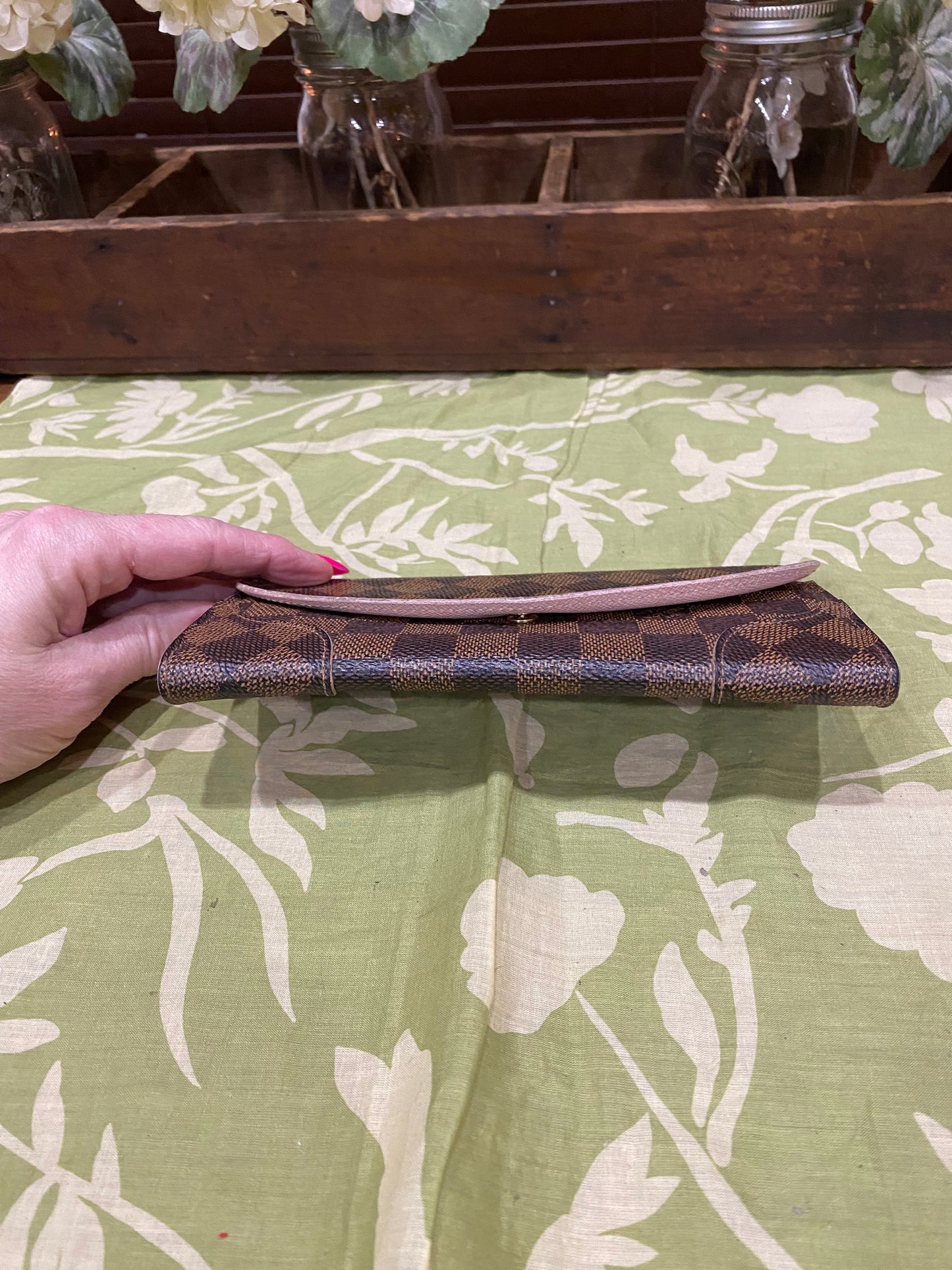 Caissa Wallet in Damier