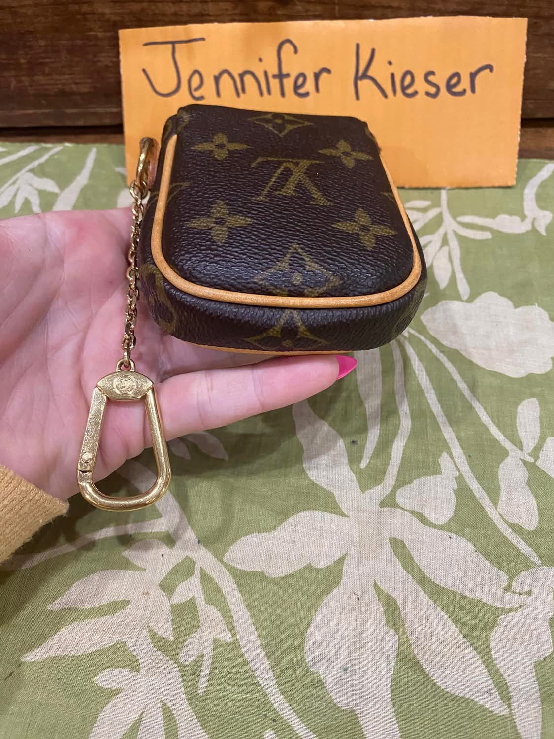 Pochette Tulum Key Ring/Coin Purse/Bag Charm