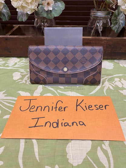 Caissa Wallet in Damier