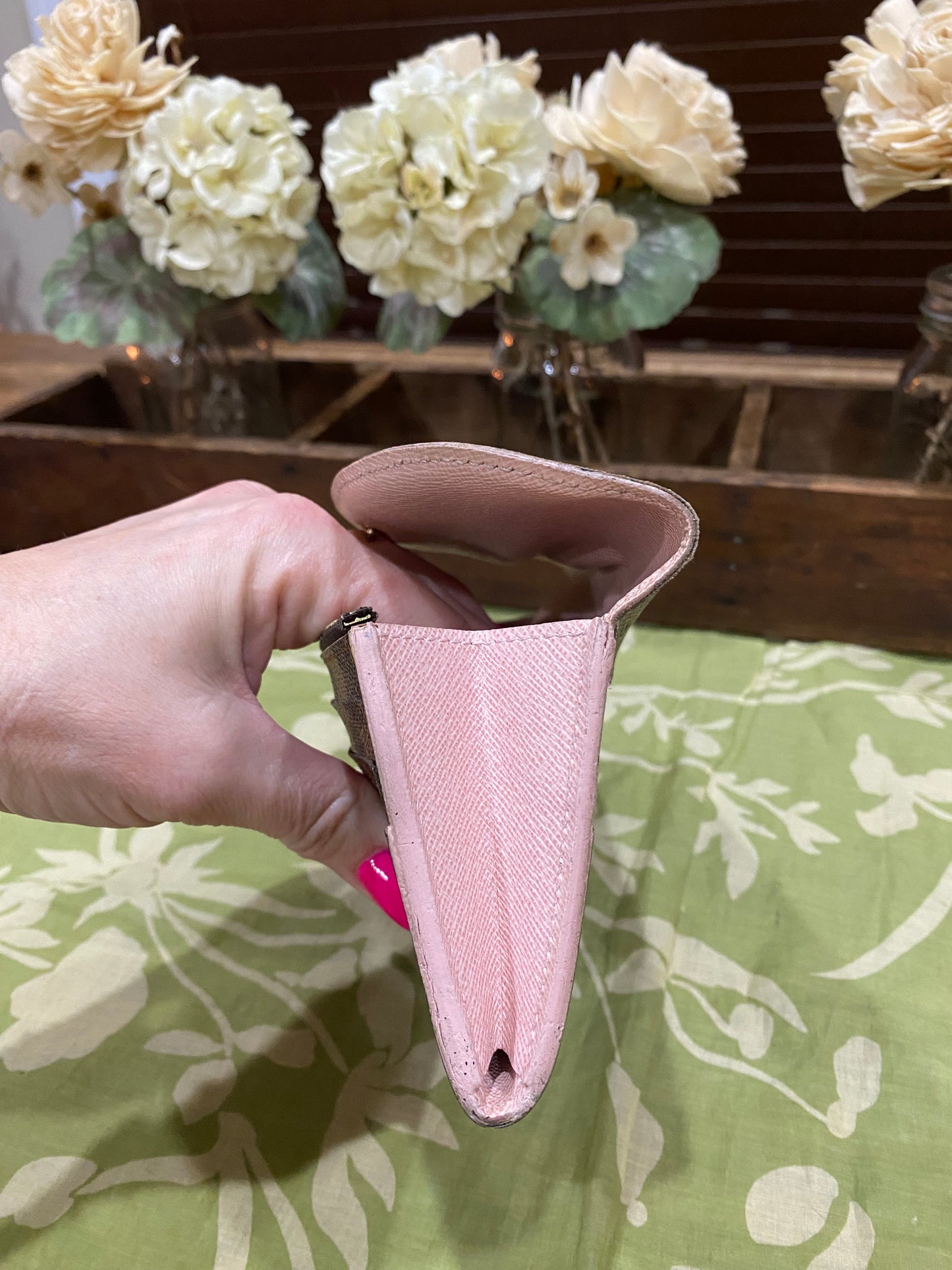 Caissa Wallet in Damier