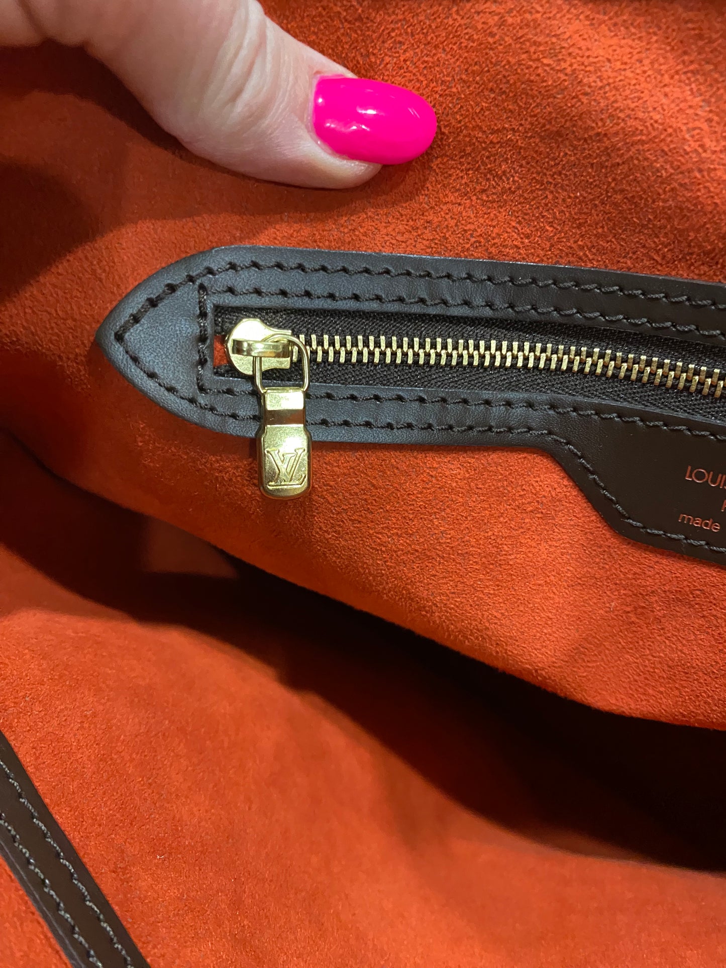 Bucket Bag GM Damier Ebene