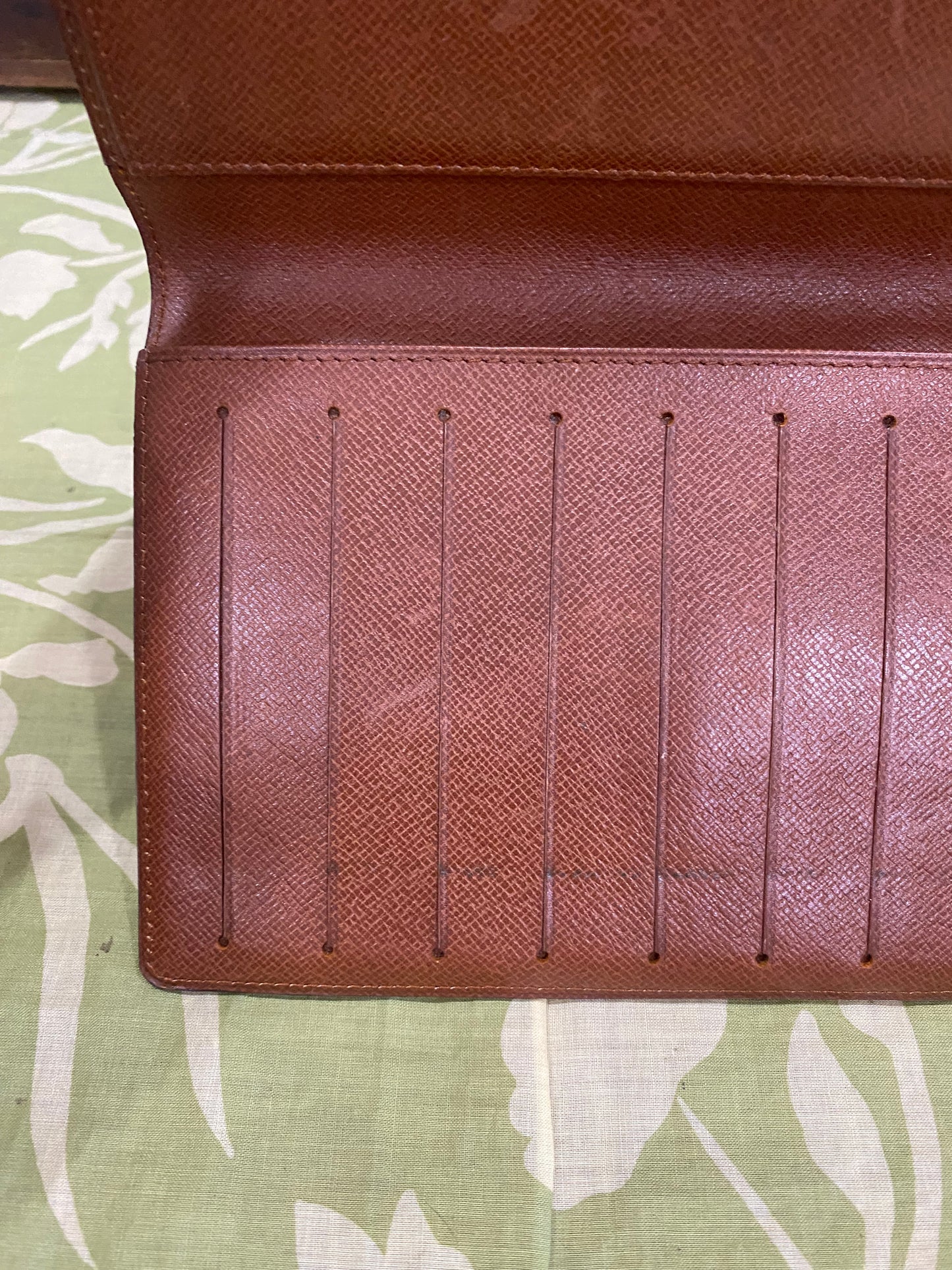 Vintage Passport Wallet Clutch