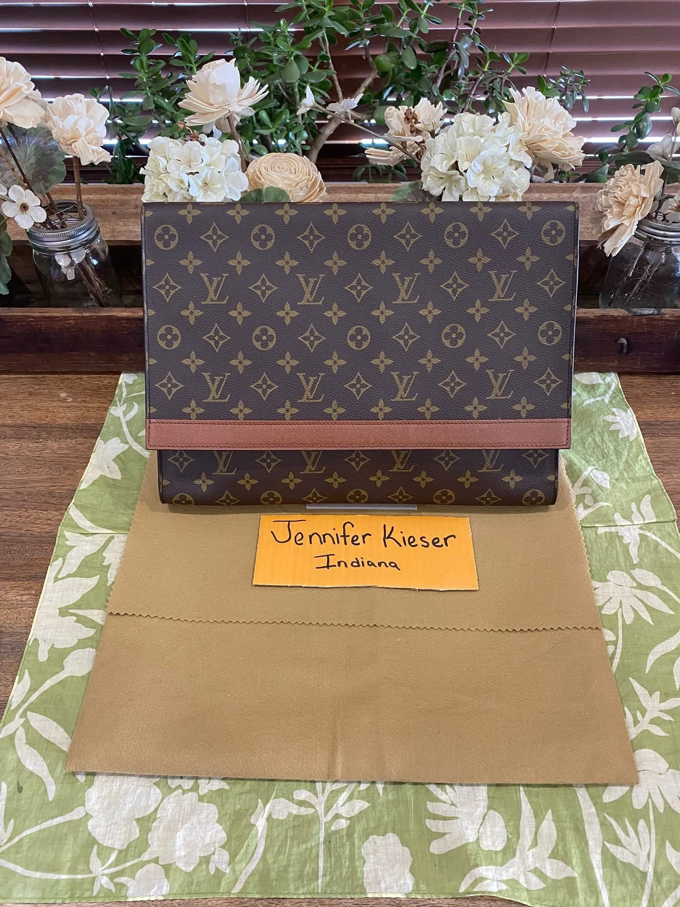 Porte Document Business Envelope Clutch