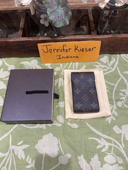 Cigarette Case(holds credit cards, lipstick, tampons, Kleenex..)