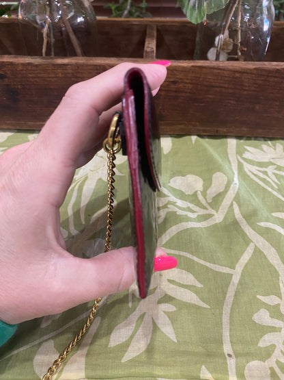 Vernis Envelope Plate Pouch (black)