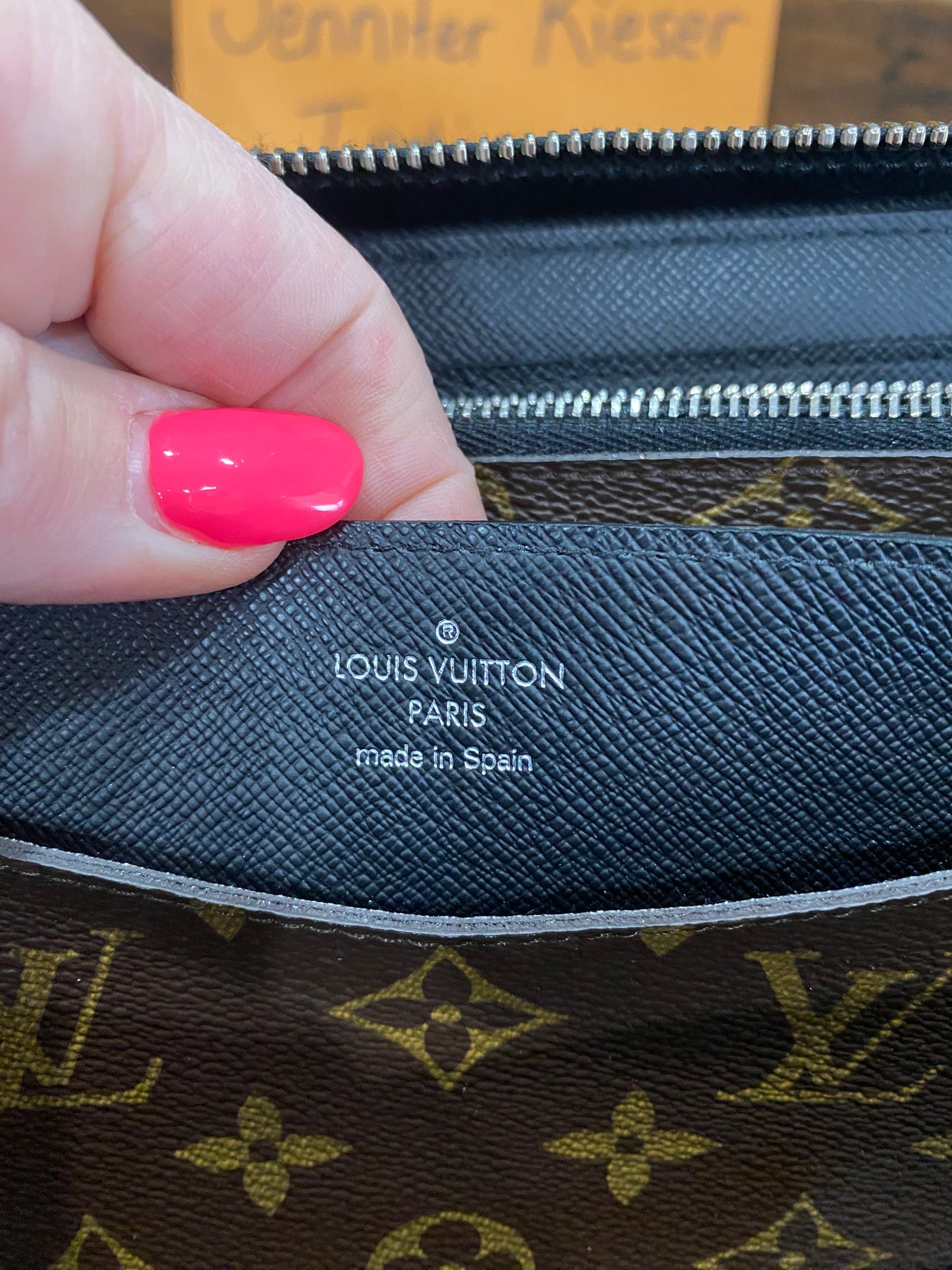 Zippy XL Macassar Long Wallet