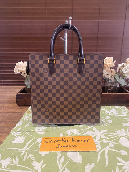 Venice PM Sac Plat in Damier Ebene
